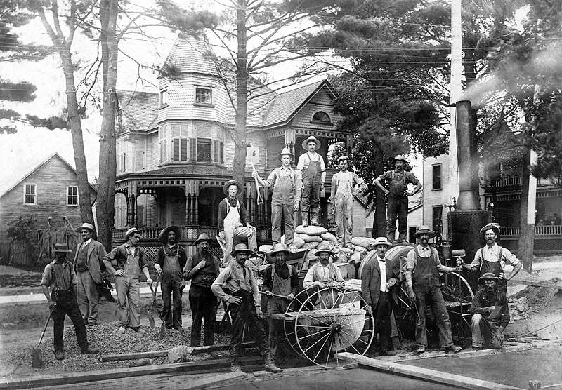 memorabilia - employés municipaux - 1909
