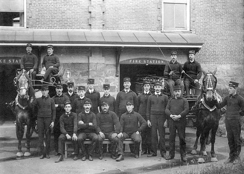 memorabilia - pompiers - 1910
