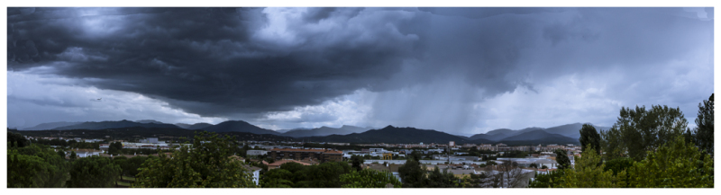 PANORAMIC STORM (From my window collection)